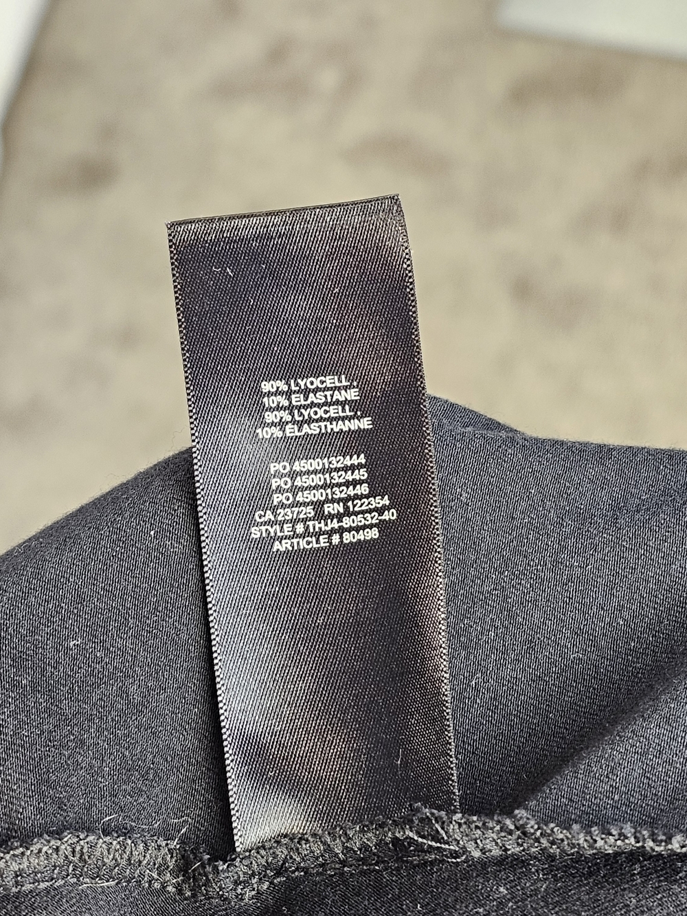 Wilfred Aritzia Market Black Square Neckline A-Line Long Sleeve Dress Sz XS - Picture 10 of 11